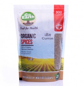 Go Earth Organic Cumin Seed   Pack  500 grams